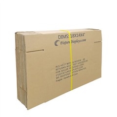 20PK 18X14X4″ Shipping Box Cardboard Singlewall BF150 Mail Packaging E-Commerce