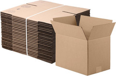 The Boxery 16″X10″X6″ Brown/Kraft Corrugated Cardboard Shipping Boxes 25-Pack |