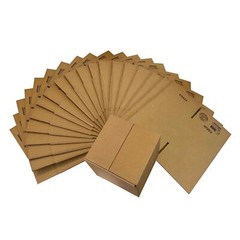 UOFFICE 10 Corrugated Shipping Boxes 18″ x 18″ x 18″ Cube