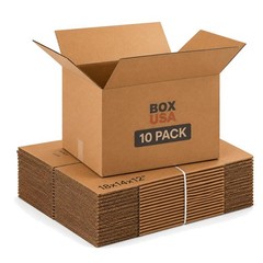 Moving Boxes Medium 18″L x 14″W x 12″H 10-Pack | C