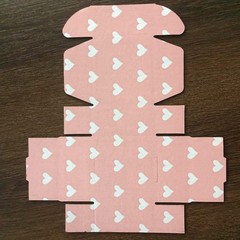Green Recyclable Cardboard Small Gift Mailer Boxes Shipping Pink 7.2×5.2×2