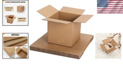 Sturdy and Recyclable 5x5x5 Inch Mailing Boxes – Pack of 6 for Easy Packing