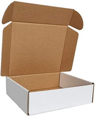 CH-BOX 50 Pack of 7x6x2”(Inner Size) Corrugated Mailers,Cardboard Shipping Boxe