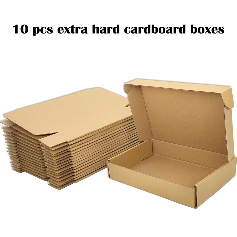 （7.8 x 5.5 x 1.5 in）transport box, brown corrugated cardboard box mailing bag
