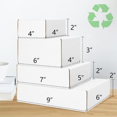 Multipurpose 4x4x2″ Corrugated Mailers – 50 Durable Shipping Boxes for All Needs