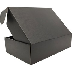 Black Shipping Boxes for Small Business Pack of 20-12x9x4 inches Cardboard Co…