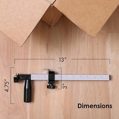 • Box Resizer Tool with Scoring Wheel – Customize Cardboard Shipping Boxes