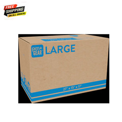 (10 Pack) Large Moving Boxes, 27L X 15W X 17H, Kraft