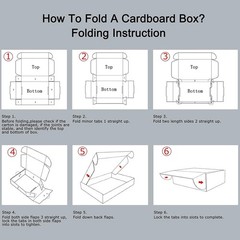 Lightweight White Shipping Boxes 9x6x2 for Small Items 25 Count