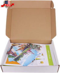 Premium 30-Pack Corrugated Box Mailers 11×8.75×2 Inch White Cardboard Shipping