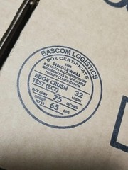 5 Shipping Boxes– 8″x 8″x 8″; NEW; Folded Flat; Shipped Flat; (ebay Logo)