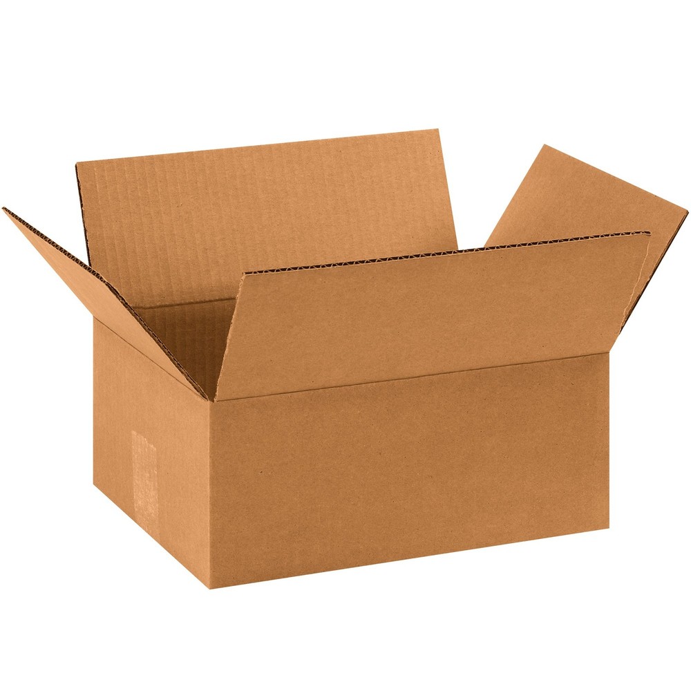 Aviditi 11 1/4 x 8 3/4 x 4 Corrugated Cardboard Boxes, Flat 11.25″L x 8.75″W …