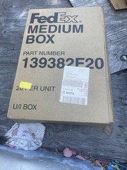 Box Of FedEx Medium boxes 20 In Box