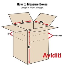 Mult-Depth Shipping Boxes 17 1/4″L x 11 1/4″W x 12″H 25-Pack – Corrugated Car…