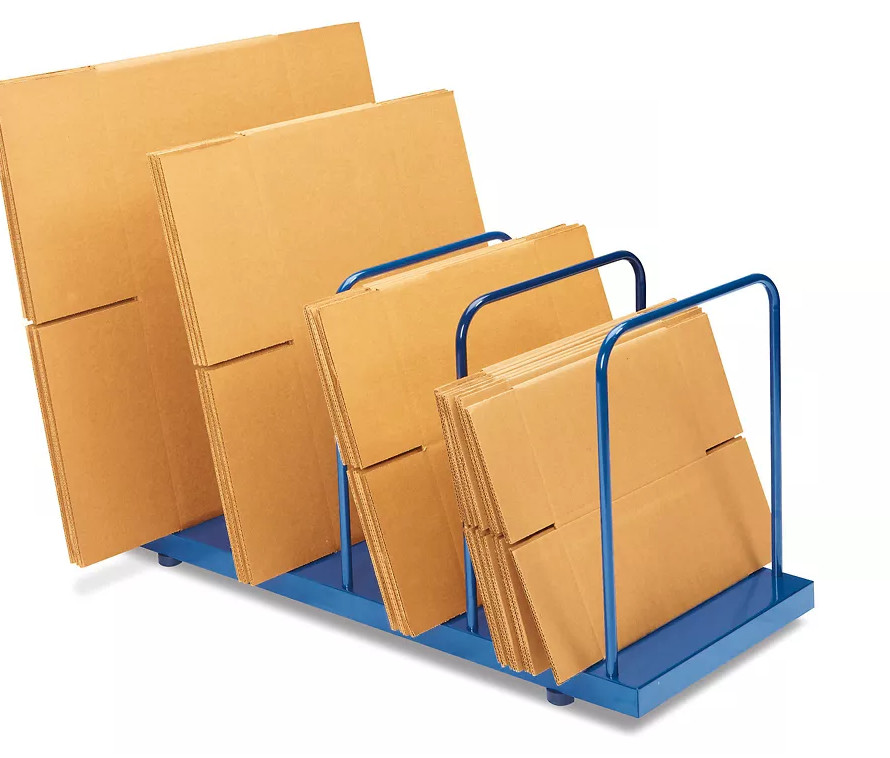 Uline H-1073 Steel Carton Stand – 42 x 18 x 23″ – NEW IN BOX! Free Shipping!