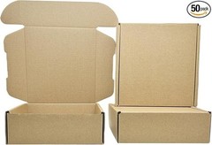 6 x 6 x 2 Inches Small Shipping Boxes 50 Pack Corrugated Cardboard Packaging …