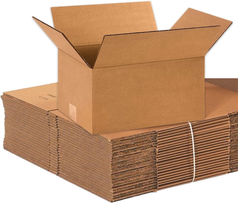 BOX USA 11 x 9 x 6 Corrugated Cardboard Boxes, Small 11″L x 9″W x 6″H, Pack of 2