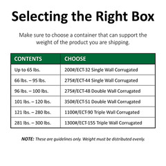 Tall Cardboard Corrugated Boxes 6 x 6 x 48in Lot of 25 Single Wall Shipping Box