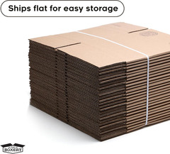 6″X6″X6″ Brown/Kraft Corrugated Cardboard Shipping Boxes 100-Pack | Mailing, Pac