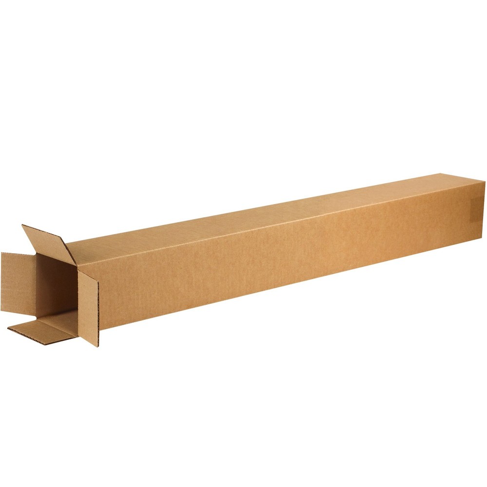 TAPE LOGIC 4x4x40 Tall Corrugated Boxes, Tall, 4L x 4W x 40H, Pack of 25 | Shipp