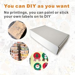 9x6x2” Corrugated Mailer (25 Pack), Cardboard Shipping Boxes, Oyster White (…