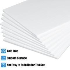 20Pcs White Foam Board 14 x 11 inch White Poster Board 3/16″ Thick Foam Core …