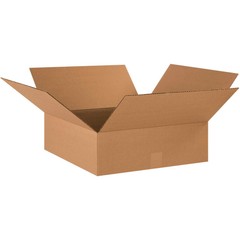 18″ x 18″ x 6″ Flat Cardboard Corrugated Boxes Lot of 20