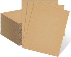 60 Pack 11 X 8.5 Inch Corrugated Cardboard Sheets Flat Cardboard Sheets Packagin