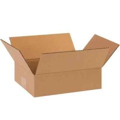 25 – 12x10x3 Cardboard Shipping Boxes Flat Corrugated Cartons