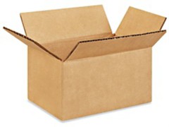 25 6x4x3 Cardboard Packing Mailing Moving Shipping Boxes Corrugated Box Cartons