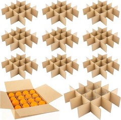 Cardboard Moving Box Divider Kit – 60 Partition Boards for Fragile Items