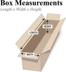 25 12x5x5 Cardboard Shipping Boxes Cartons Packing Moving Mailing Box 32-ECT