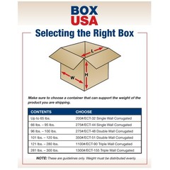 Moving Boxes 32″ 25-Pack – ECT-32 Single Wall
