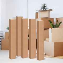 6X6X48 Inch Tall Corrugated Cardboard Boxes 15 Pack, 6″L X 6″W X 48″H Golf Club