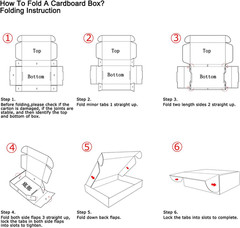 White Corrugated Small Shipping Boxes 6x4x3, 25-Pack
