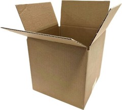 500 6x6x4 Cardboard Paper Boxes Mailing Packing Shipping Box Corrugated Carton