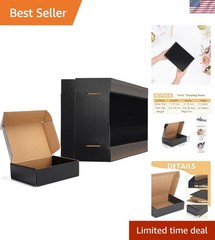 Brand New Shipping Boxes 7x5x2 Black