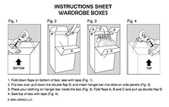 UBOXES Larger Wardrobe 24 x 24 x 40-Inches Moving Boxes, Bundle of 3 (BOXBUND…