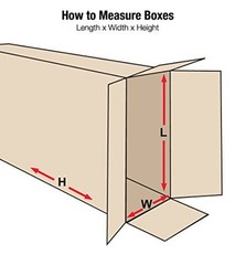 Brown Kraft Side Loading Boxes 18x6x45″ 5-Pack