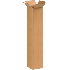 TAPE LOGIC 8x8x40 Tall Corrugated Boxes, Tall, 8L x 8W x 8″ x x 40″, Kraft