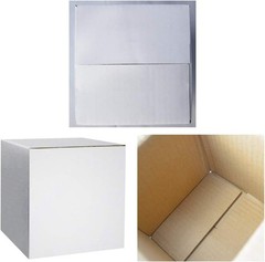 Brand New Shipping Boxes 4x4x4 White Cardboard 25 Pack