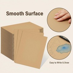 50 PCS 11×14 Inch Corrugated Cardboard Sheets Flat Paper Inserts DIY