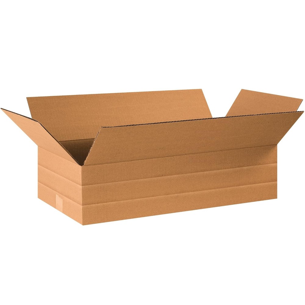 Tape Logic TLMD24126 Multi-Depth Corrugated Boxes, 24″ x 12″ x 6″, Kraft (Pack o