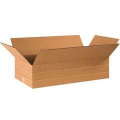 Tape Logic TLMD24126 Multi-Depth Corrugated Boxes, 24″ x 12″ x 6″, Kraft (Pack o