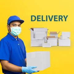 10X6X6 Shipping Boxes Set of 40, White Corrugated Cardboard Box for Mailing Pack