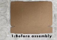 12x10x3 TAPE FREE 50pc Packaging Box Cardboard Corrugated Packing Shipping