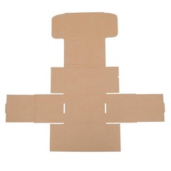 50 PCS 6x4x4 White Corrugated Shipping Mailer Carton Packing Fold Box for USPS