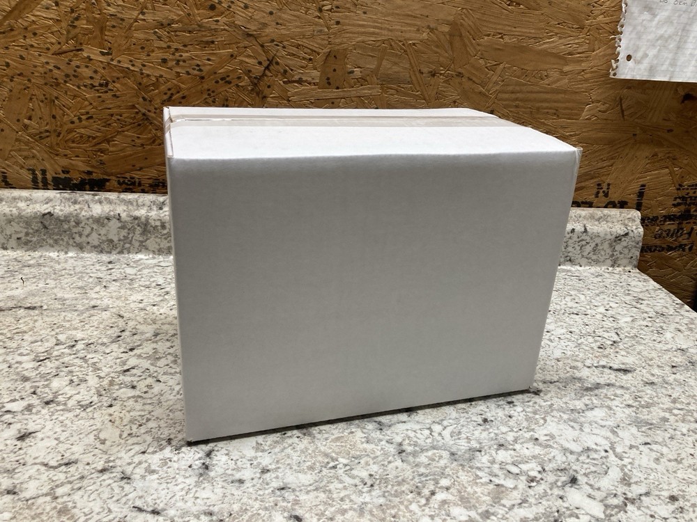 (25) Shipping Boxes Single Wall 11-1/4 x 7-1/4 x 8-1/4 White 65# Weight Capacity