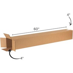 Tall Corrugated Cardboard Storage Boxes Set of 25 Heavy Duty Shipping Packaging