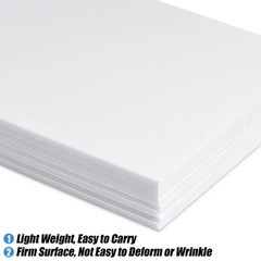 20Pcs White Foam Board 14 x 11 inch White Poster Board 3/16″ Thick Foam Core …